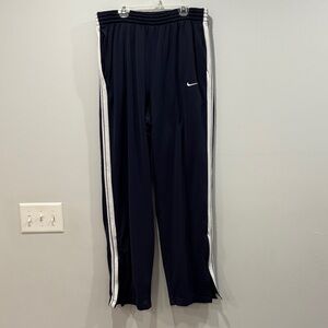 Nike Dark Blue Pants with White Accents